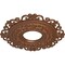 Ekena Millwork Orrington Ceiling Medallion (Canopies up to 6 1/4"), 22"OD x 6 1/4"ID x 1 3/4"P, Polished Copper CM22ORPOS - alternate 3